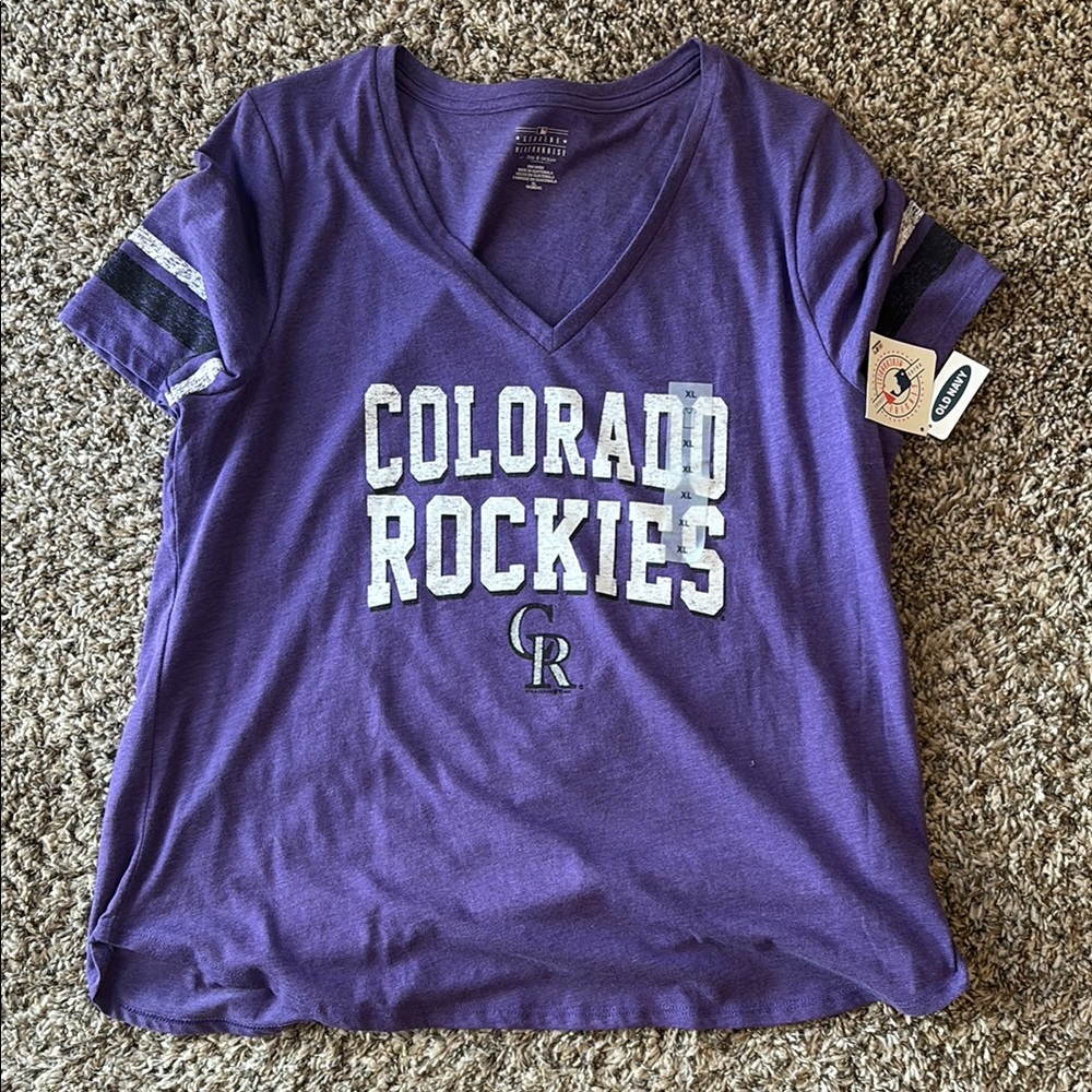 Colorado Rockies Purple T-Shirt